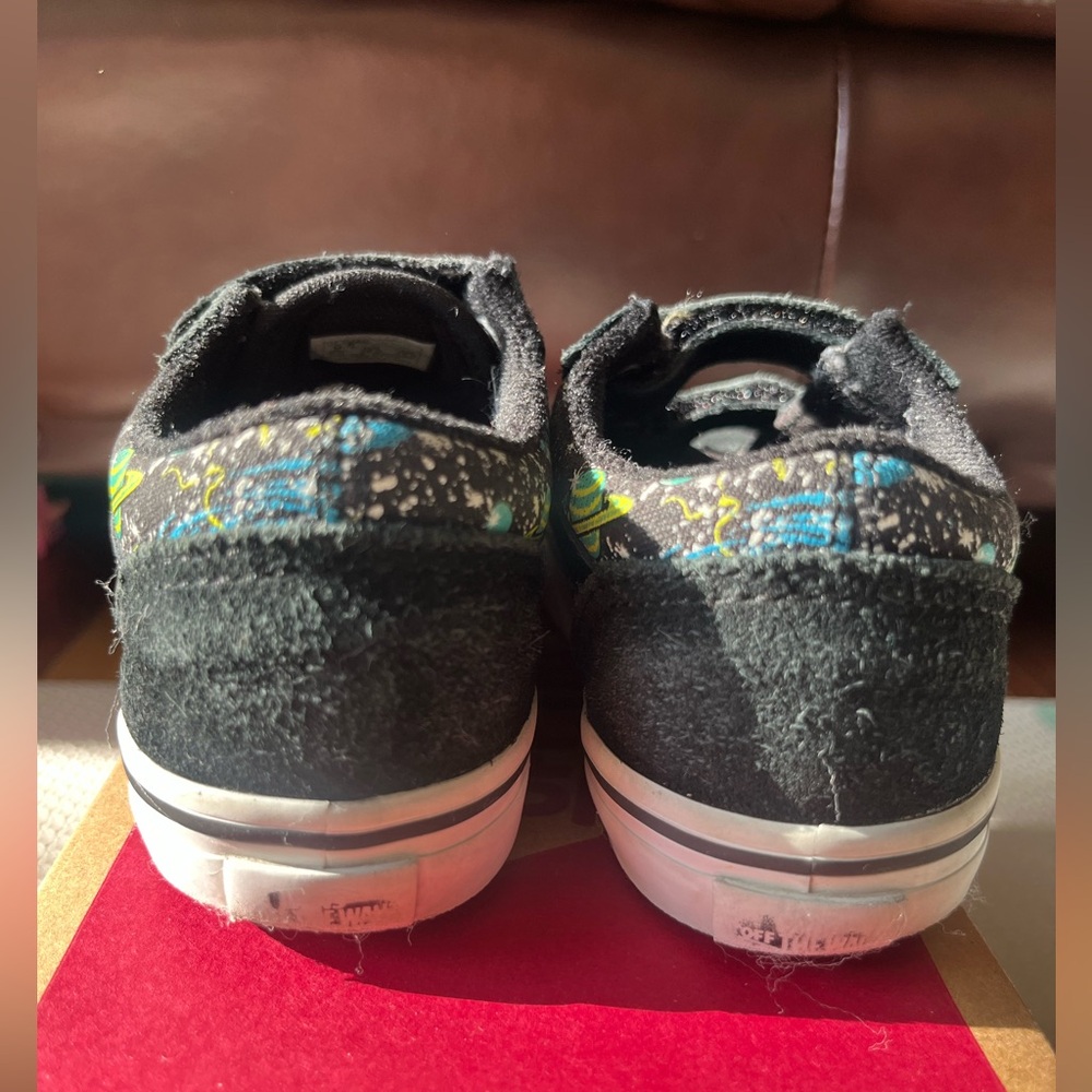 Vans Toddler Old Skool V Cosmic Glow Shoes - Toddler - Size 9.5 - Picture 5 of 10